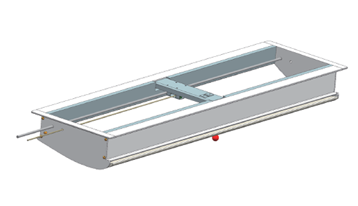 电动式吊顶进风窗